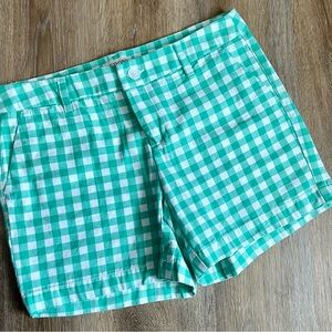 Merona Mint Green Gingham Shorts
